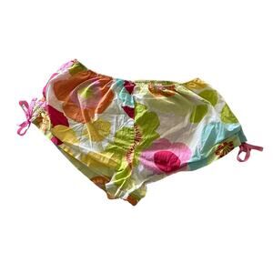 HUE Floral Pajama Short SZ LG